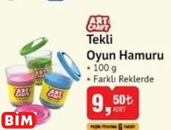 ART CRAFT TEKLİ OYUN HAMURU